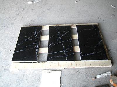 Azulejos de mármol Nero Marquina de la mejor calidad - proveedor de